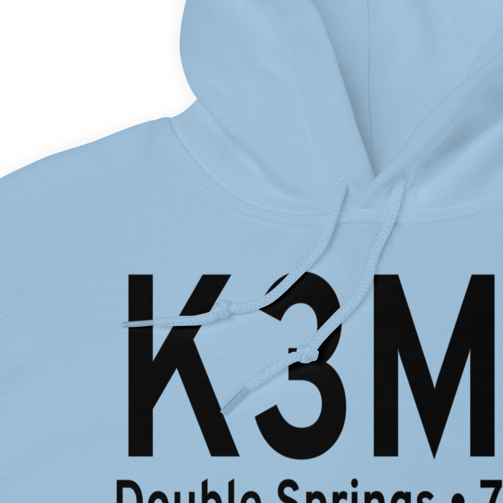 Double Springs/Winston County Airport (K3M2) ICAO Hoodie Sweatshirt 