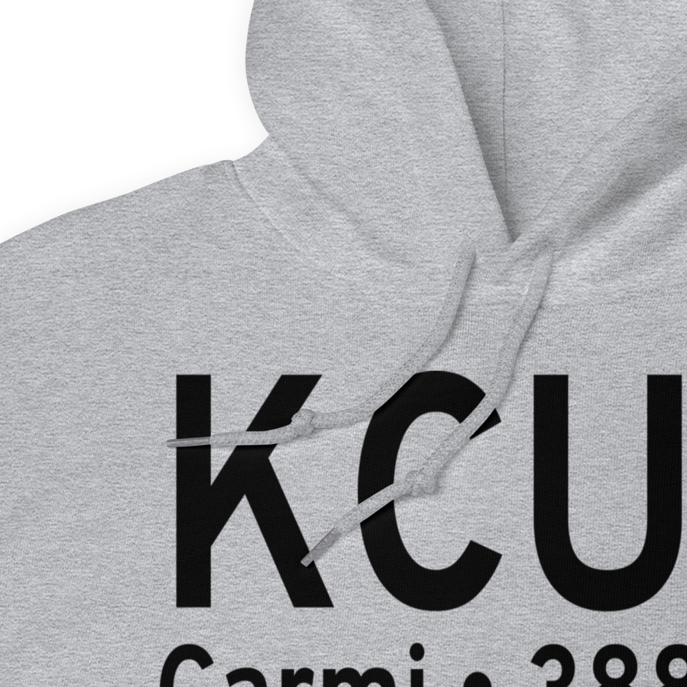 Carmi Municipal Airport (KCUL) ICAO Hoodie Sweatshirt 