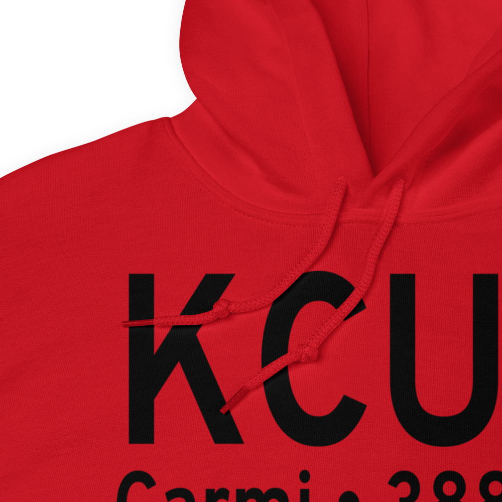 Carmi Municipal Airport (KCUL) ICAO Hoodie Sweatshirt 