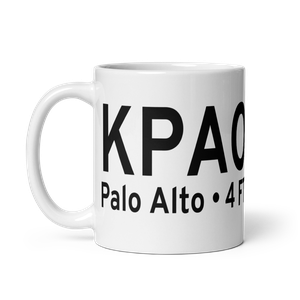 Palo Alto Airport of Santa Clara County (KPAO) ICAO Mug