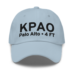 Palo Alto Airport of Santa Clara County (KPAO) ICAO Hat