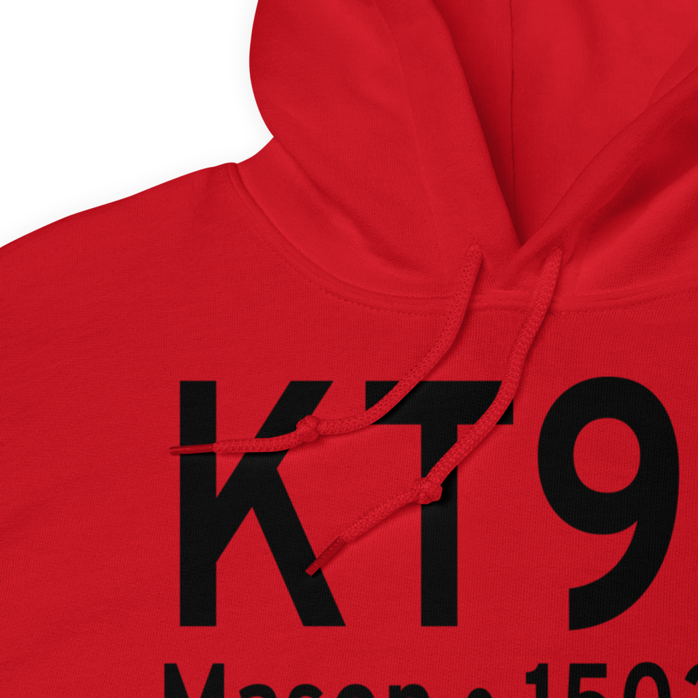 Mason County Airport (KT92) ICAO Hoodie Sweatshirt 