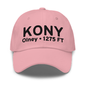 Olney Municipal Airport (KONY) ICAO Hat