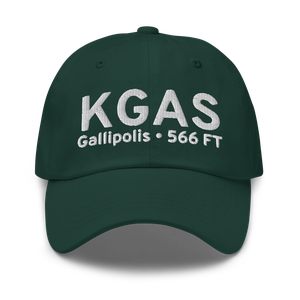 Gallia Meigs Regional Airport (KGAS) ICAO Hat