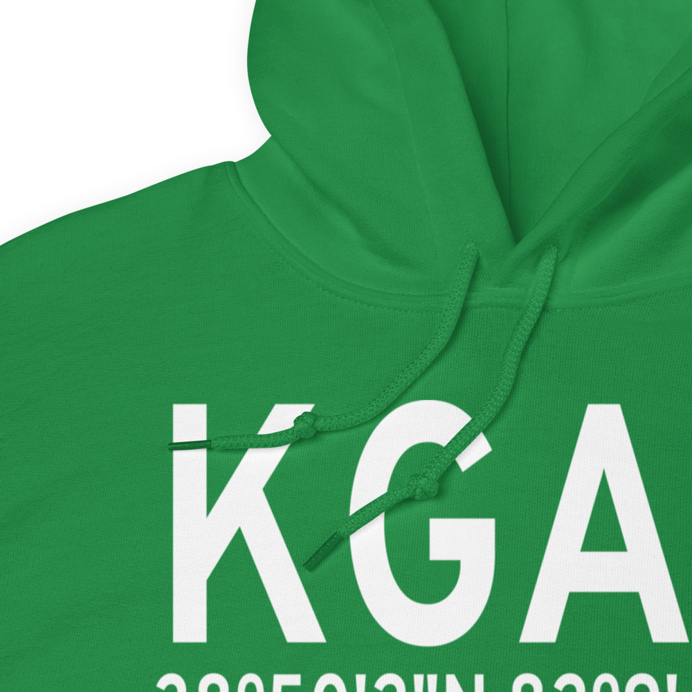Gallia Meigs Regional Airport (KGAS) ICAO Hoodie Sweatshirt 