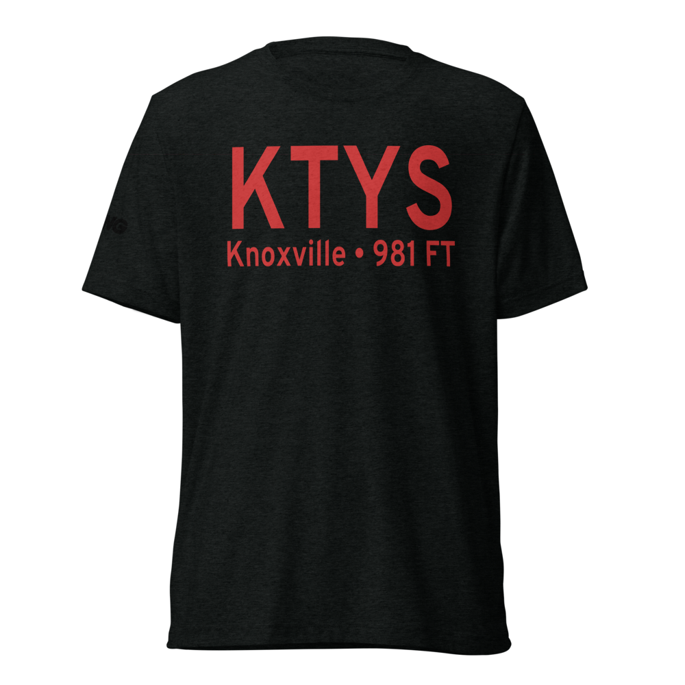 McGhee Tyson Airport (KTYS) ICAO Tri-blend T-Shirt 