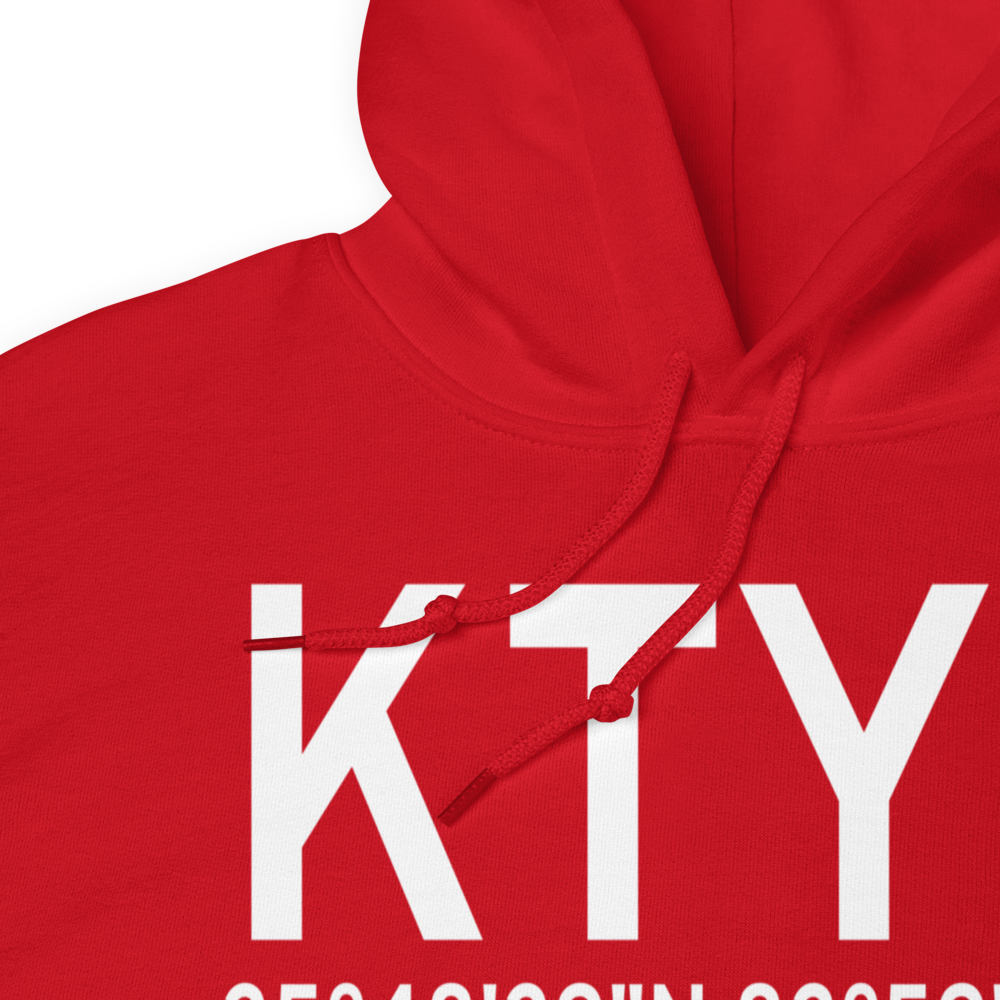 McGhee Tyson Airport (KTYS) ICAO Hoodie Sweatshirt 