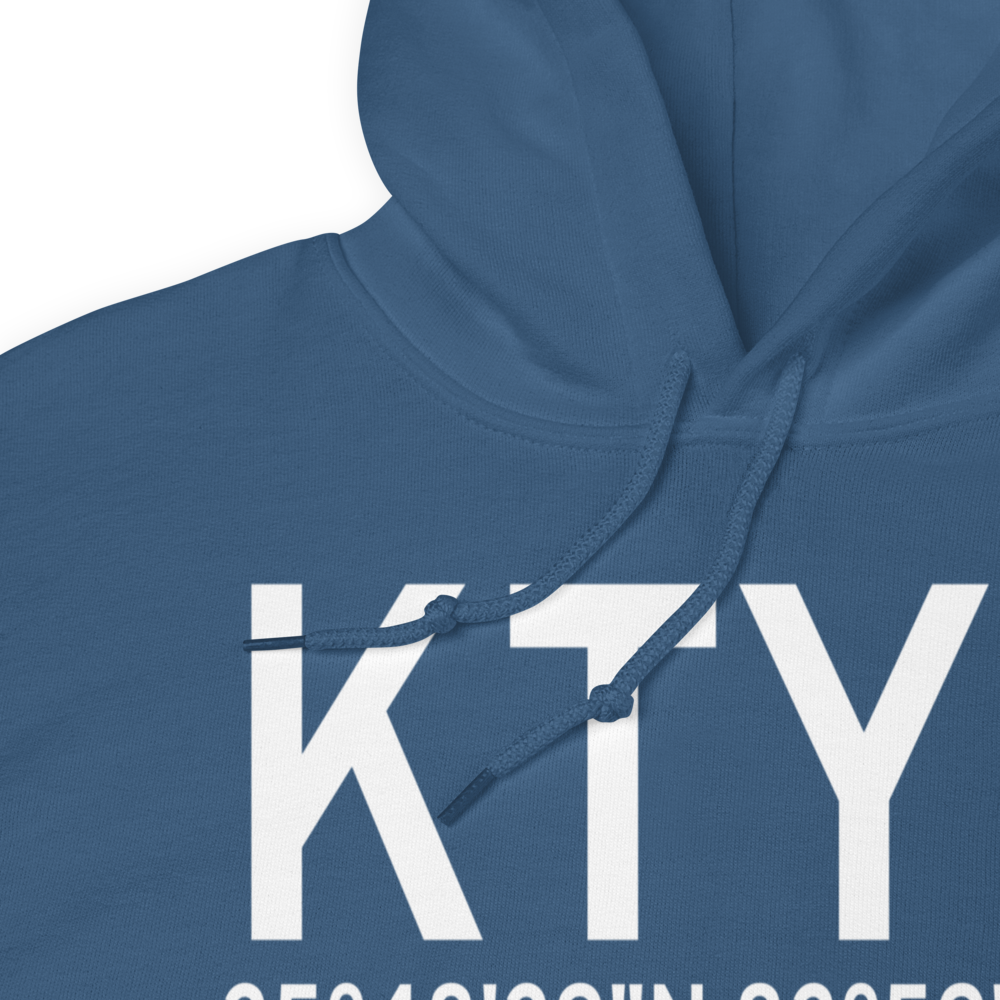 McGhee Tyson Airport (KTYS) ICAO Hoodie Sweatshirt 
