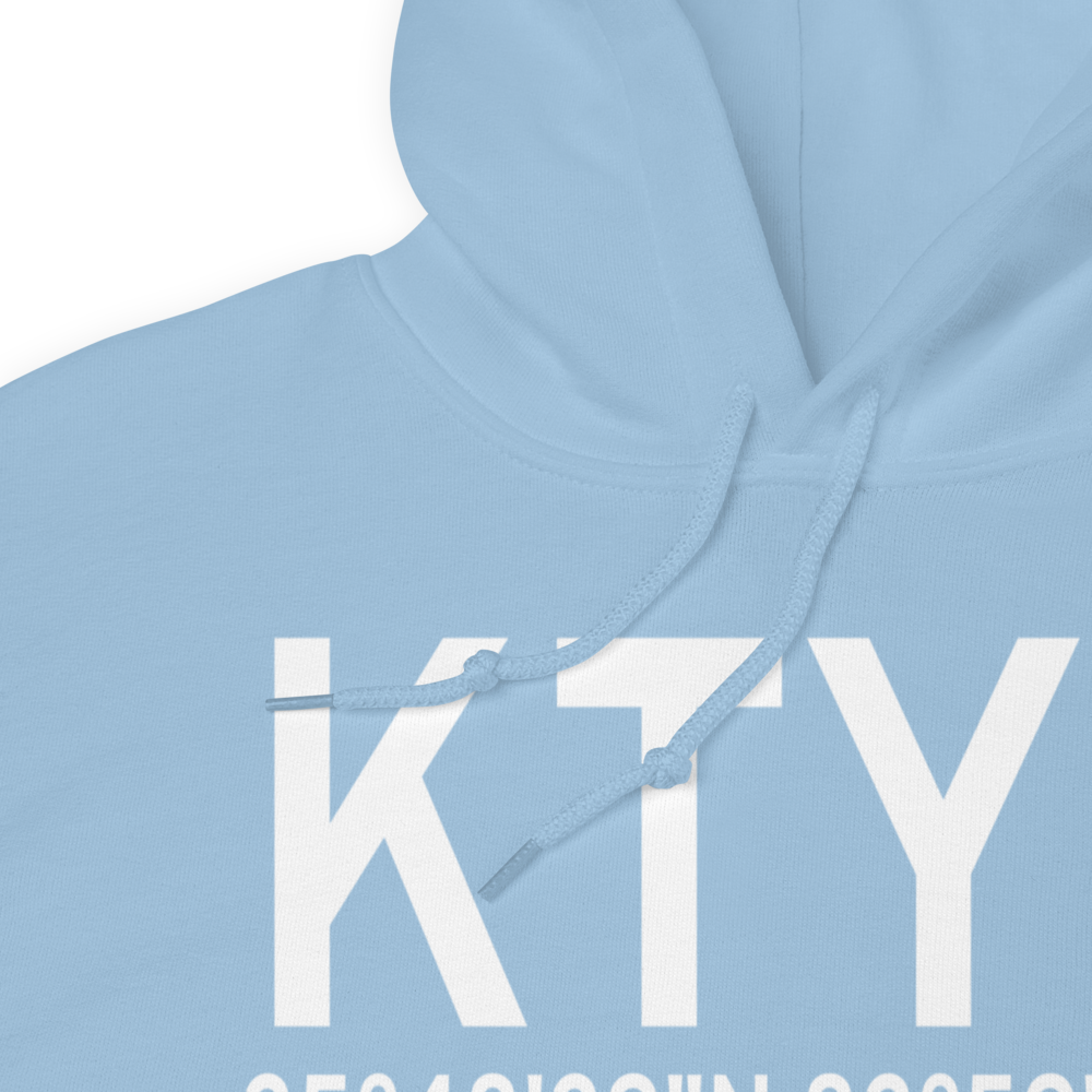 McGhee Tyson Airport (KTYS) ICAO Hoodie Sweatshirt 