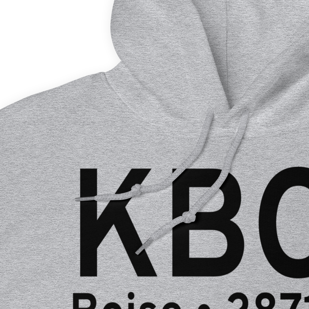 Boise Air Terminal/Gowen Field (KBOI) ICAO Hoodie Sweatshirt 