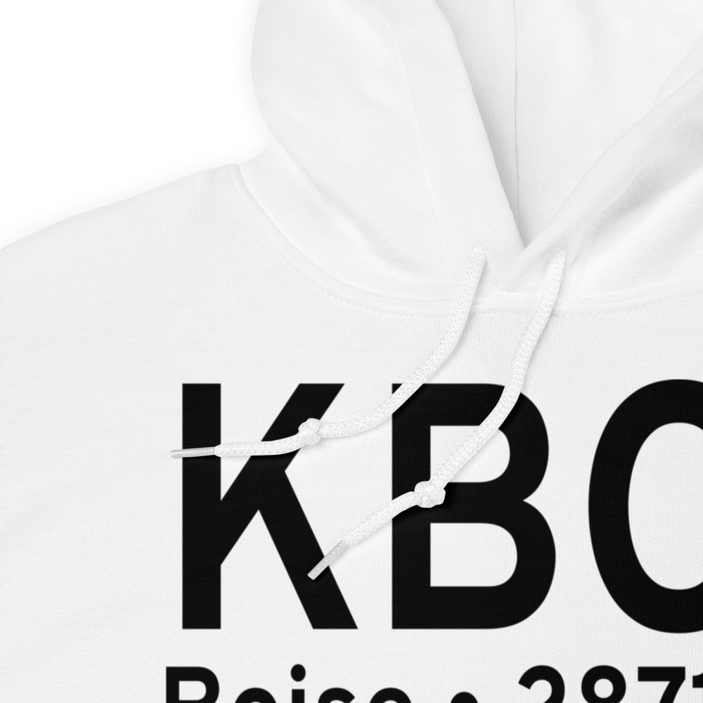 Boise Air Terminal/Gowen Field (KBOI) ICAO Hoodie Sweatshirt 