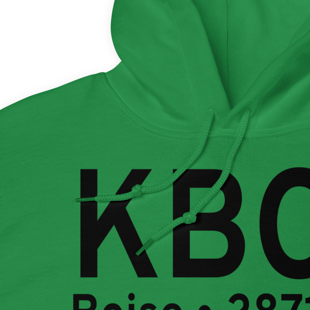 Boise Air Terminal/Gowen Field (KBOI) ICAO Hoodie Sweatshirt 