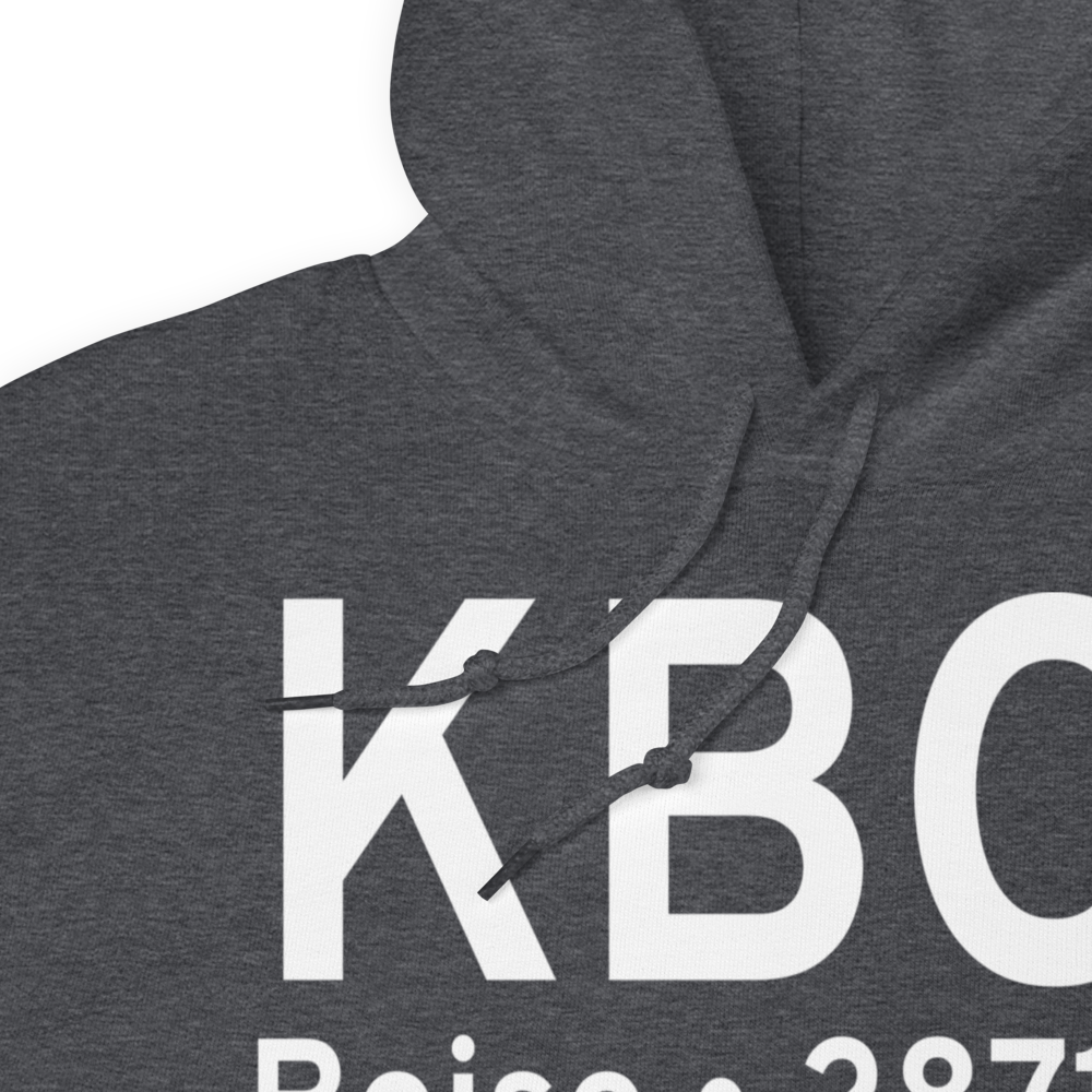Boise Air Terminal/Gowen Field (KBOI) ICAO Hoodie Sweatshirt 
