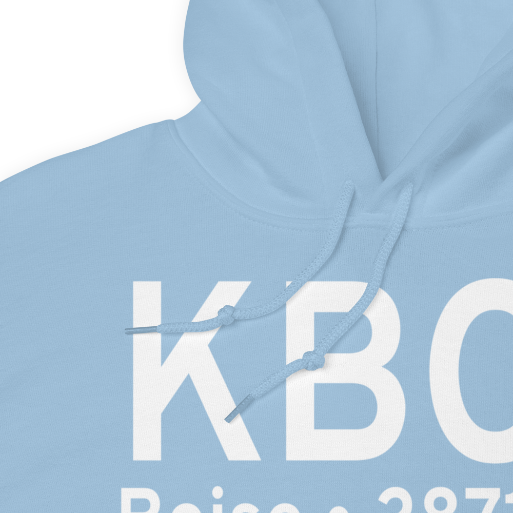 Boise Air Terminal/Gowen Field (KBOI) ICAO Hoodie Sweatshirt 