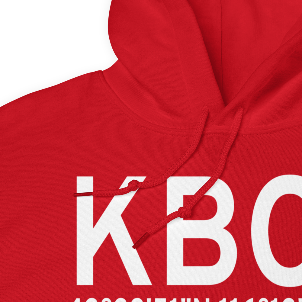 Boise Air Terminal/Gowen Field (KBOI) ICAO Hoodie Sweatshirt 