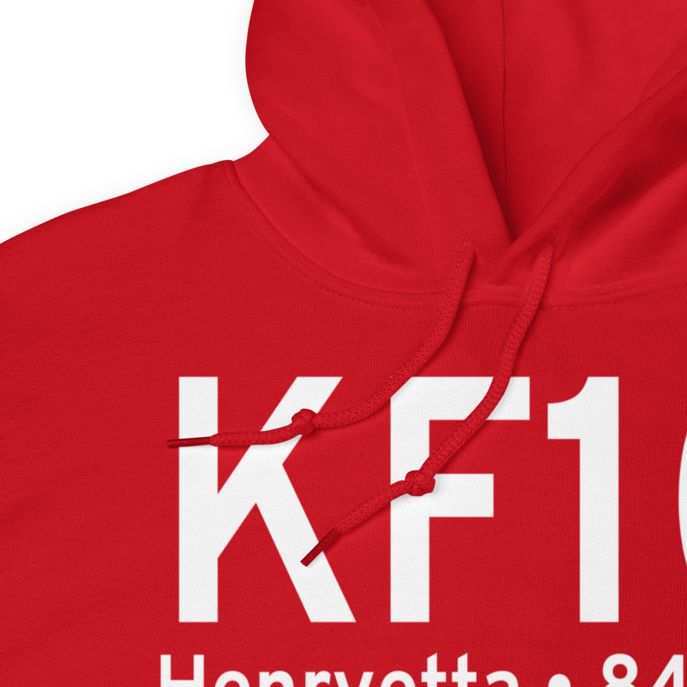 Henryetta Municipal Airport (KF10) ICAO Hoodie Sweatshirt 