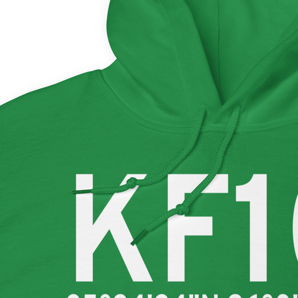 Henryetta Municipal Airport (KF10) ICAO Hoodie Sweatshirt 