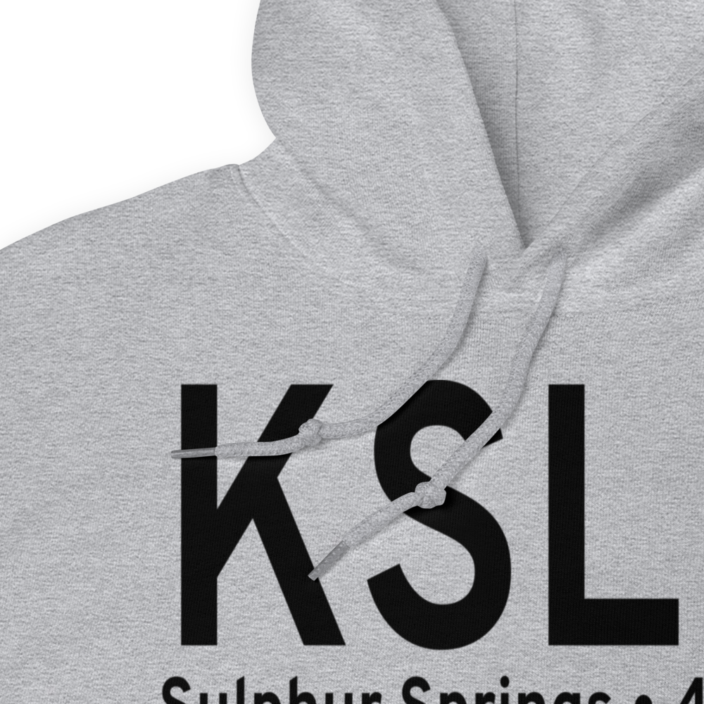 Sulphur Springs Municipal Airport (KSLR) ICAO Hoodie Sweatshirt 