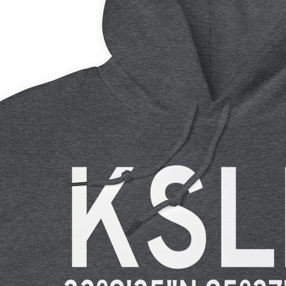 Sulphur Springs Municipal Airport (KSLR) ICAO Hoodie Sweatshirt 