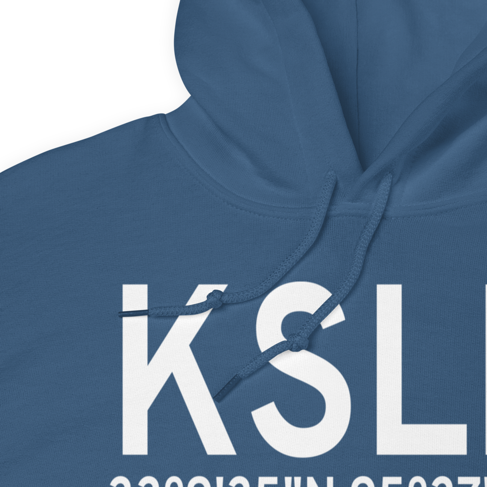 Sulphur Springs Municipal Airport (KSLR) ICAO Hoodie Sweatshirt 