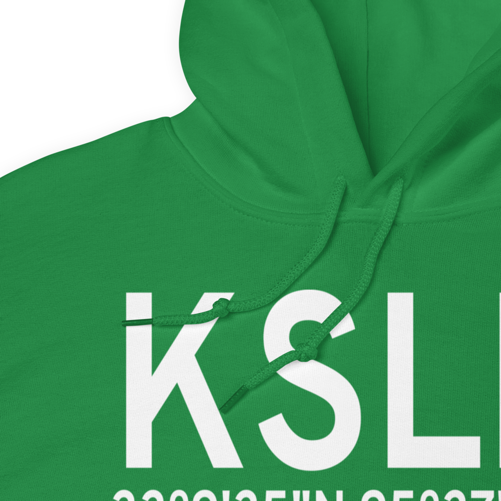 Sulphur Springs Municipal Airport (KSLR) ICAO Hoodie Sweatshirt 