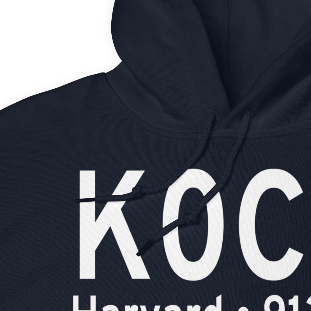 Dacy Airport (K0C0) ICAO Hoodie Sweatshirt 