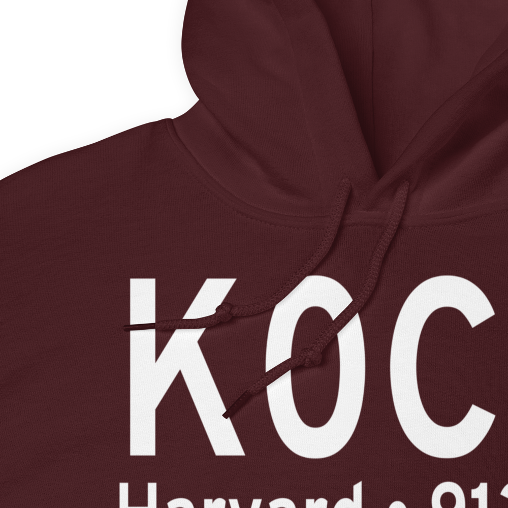 Dacy Airport (K0C0) ICAO Hoodie Sweatshirt 