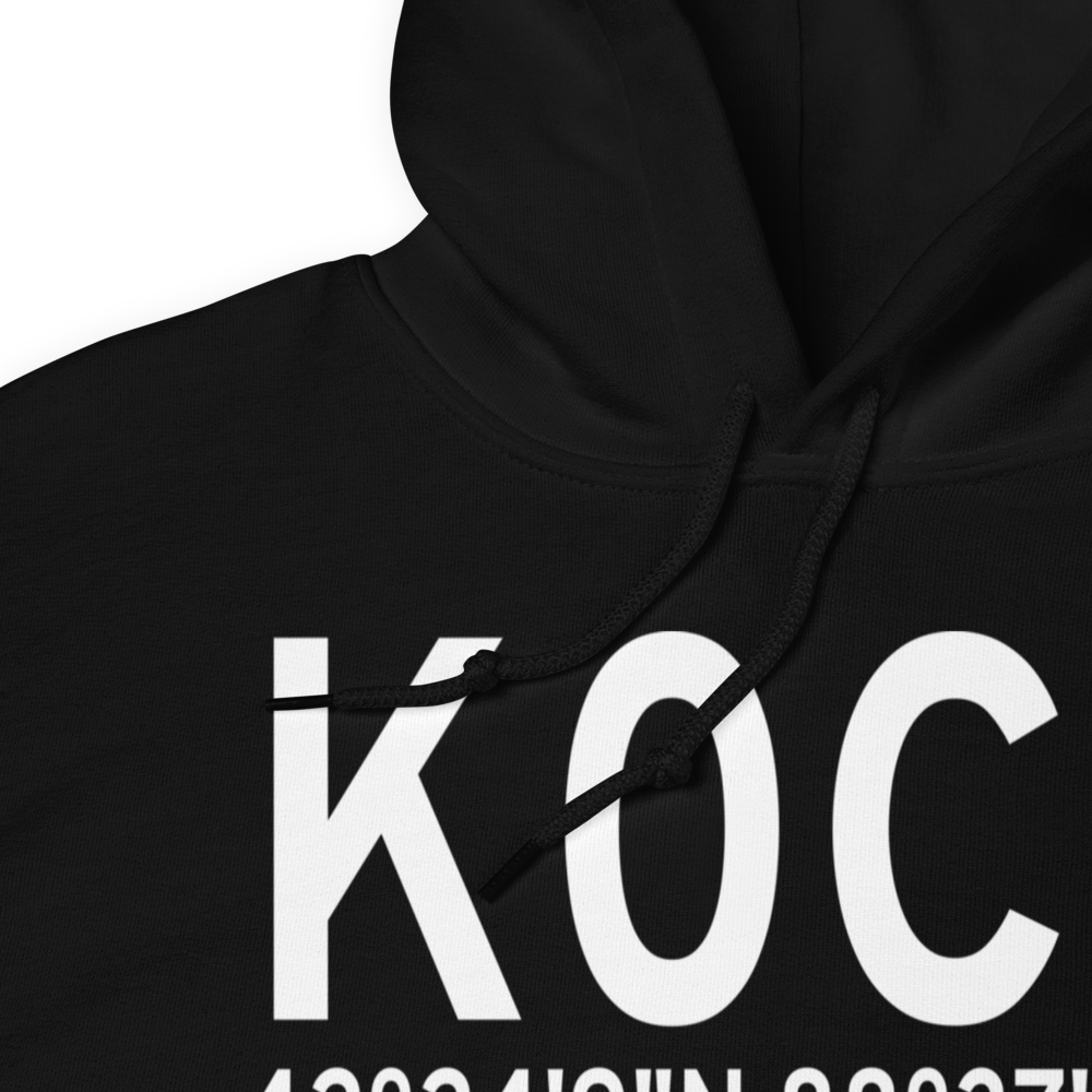 Dacy Airport (K0C0) ICAO Hoodie Sweatshirt 
