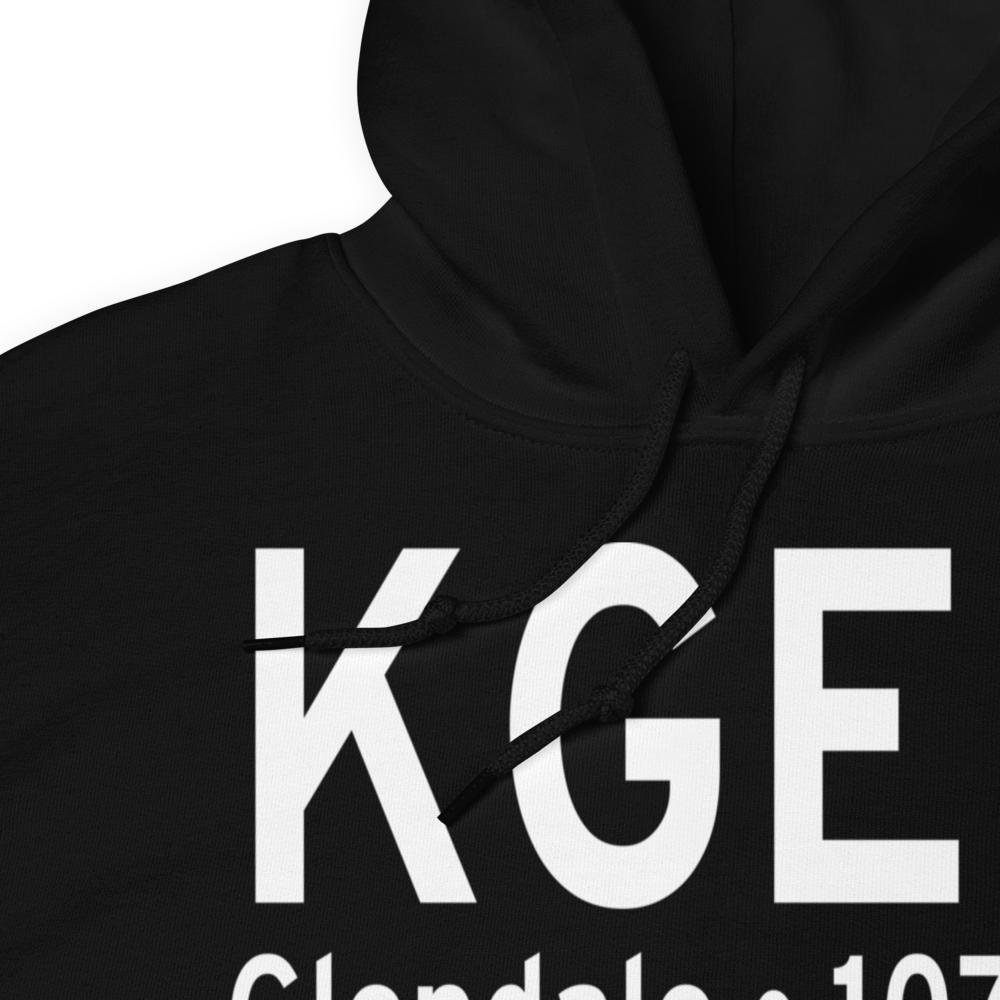 Glendale Municipal Airport (KGEU) ICAO Hoodie Sweatshirt 