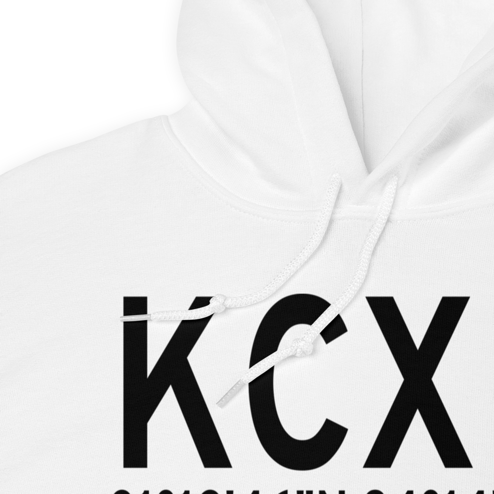 Camilla Mitchell County Airport (KCXU) ICAO Hoodie Sweatshirt 