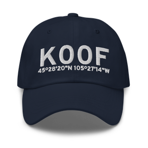 Broadus Airport (K00F) ICAO Hat