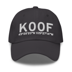 Broadus Airport (K00F) ICAO Hat