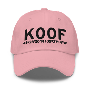 Broadus Airport (K00F) ICAO Hat