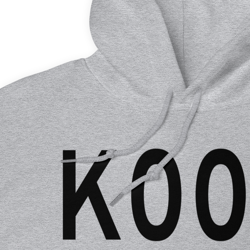 Broadus Airport (K00F) ICAO Hoodie Sweatshirt 