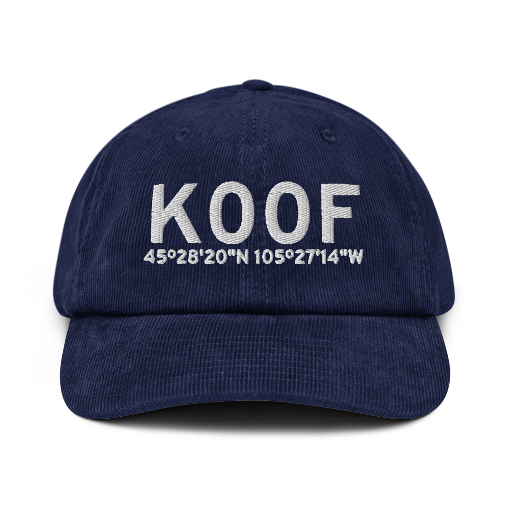 Broadus Airport (K00F) ICAO Hat 