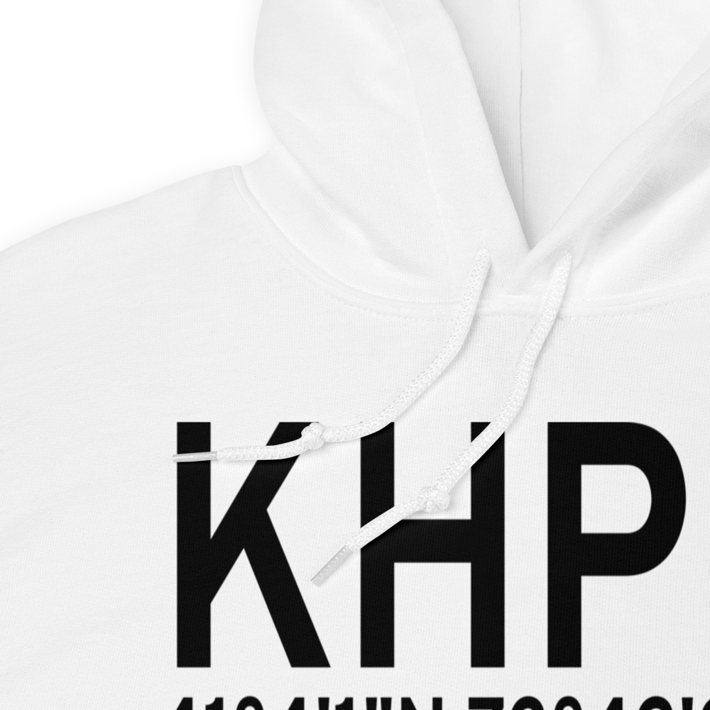 Westchester County Airport (KHPN) ICAO Hoodie Sweatshirt 