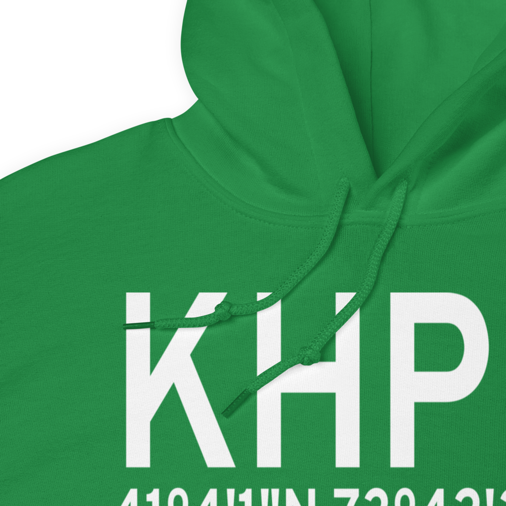 Westchester County Airport (KHPN) ICAO Hoodie Sweatshirt 