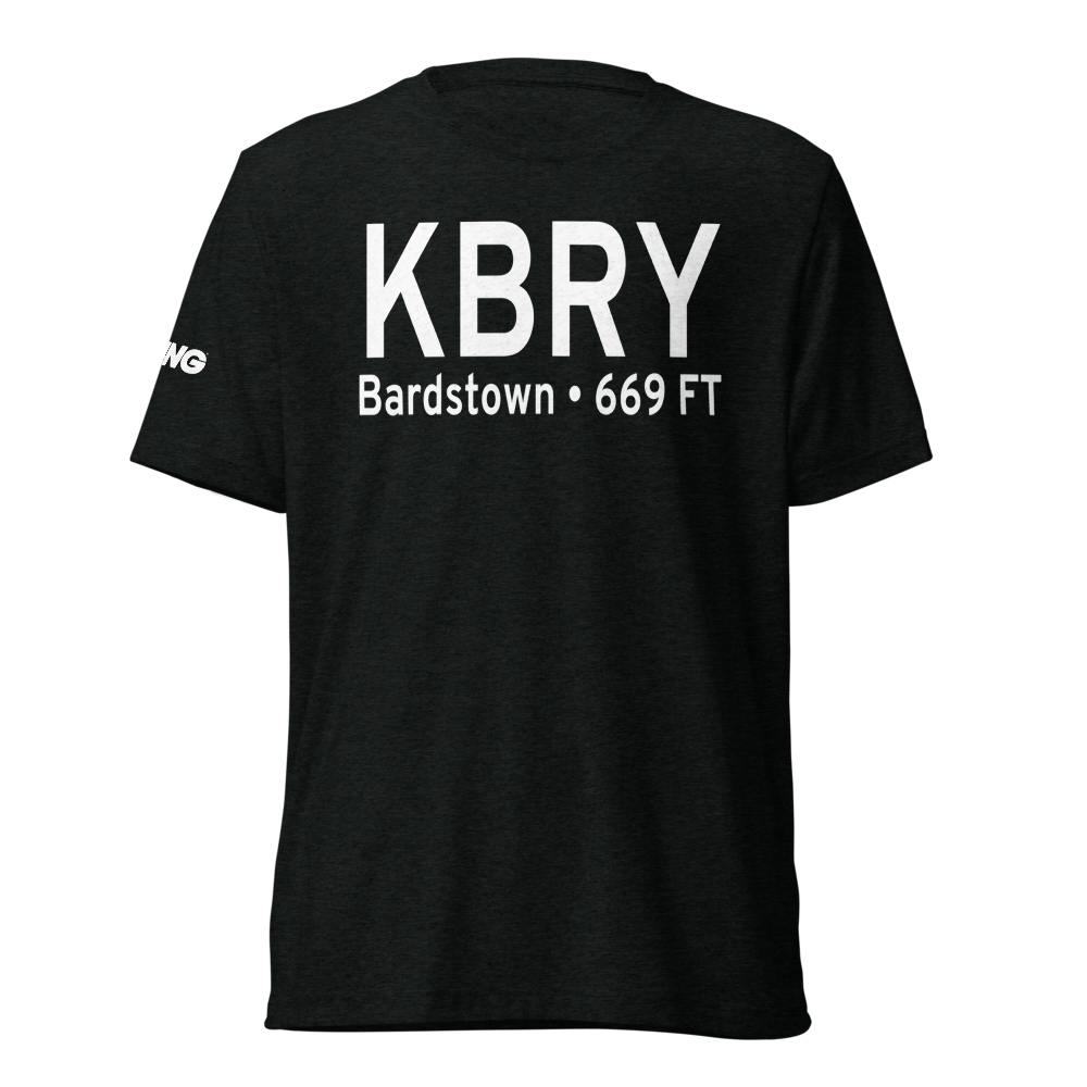Samuels Field (KBRY) ICAO Tri-blend T-Shirt 