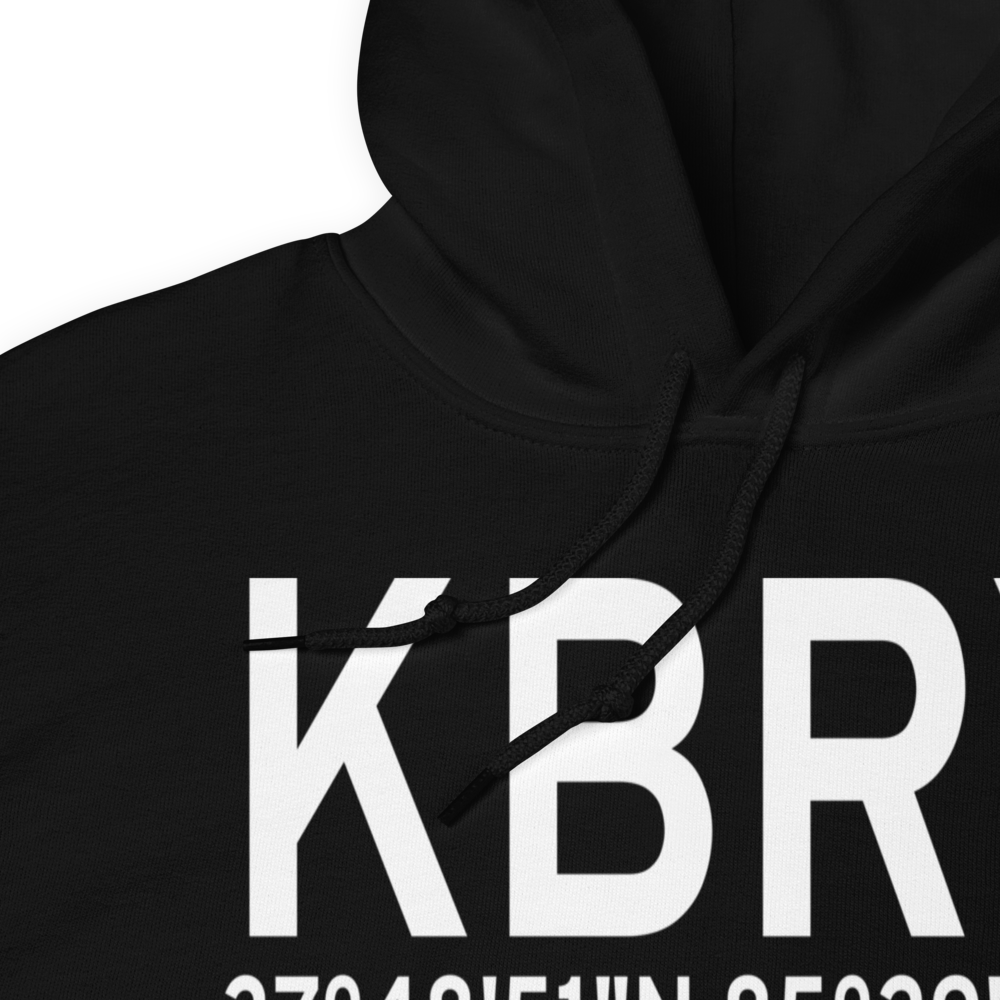 Samuels Field (KBRY) ICAO Hoodie Sweatshirt 