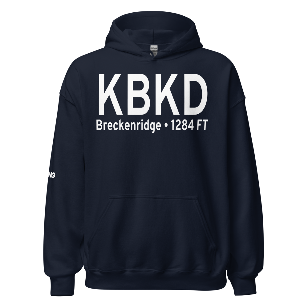 Stephens County Airport (KBKD) ICAO Hoodie Sweatshirt 
