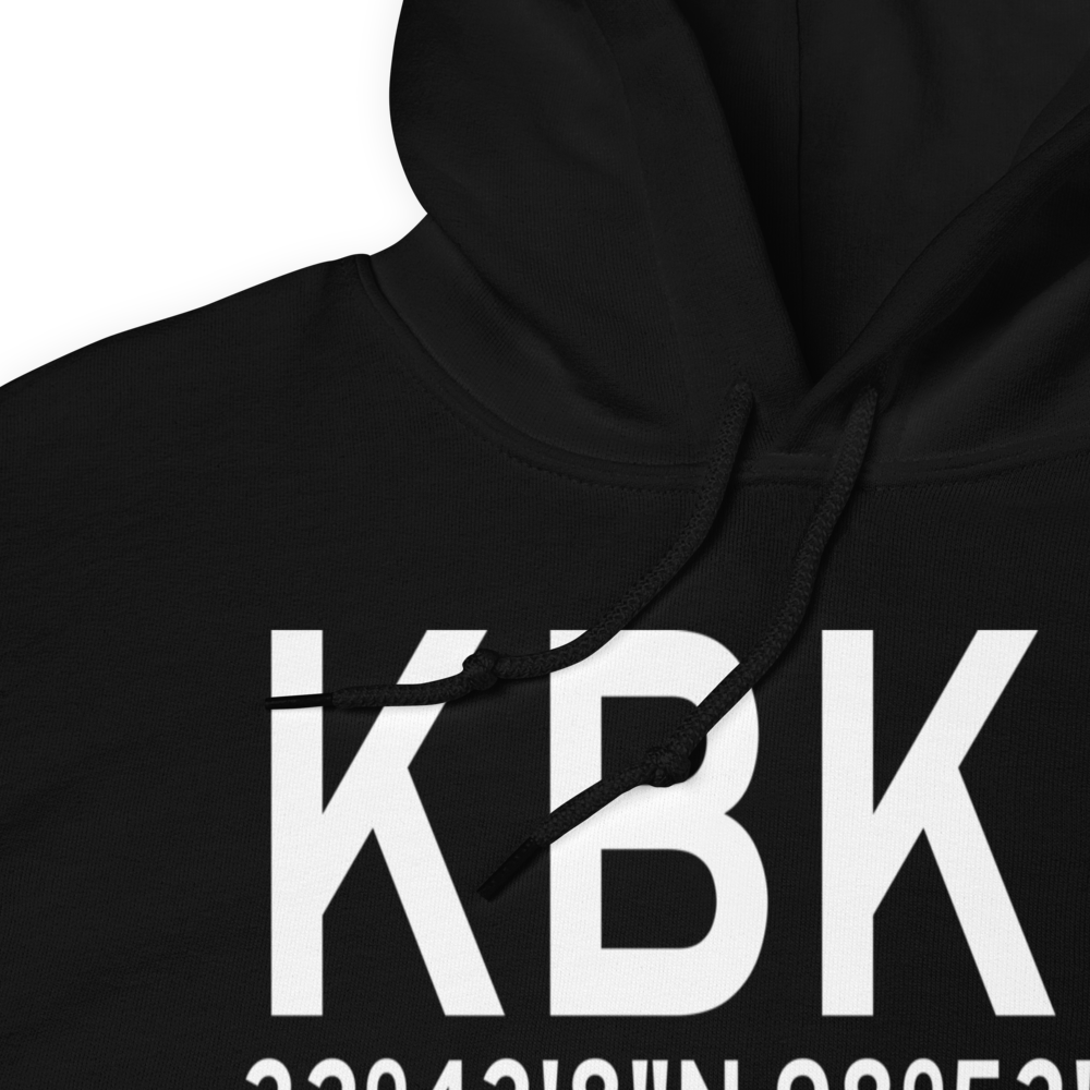 Stephens County Airport (KBKD) ICAO Hoodie Sweatshirt 