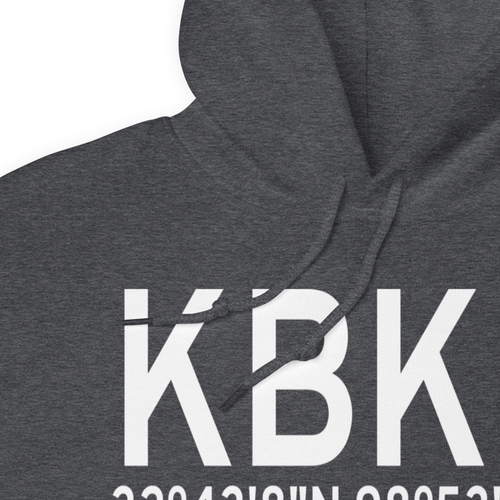 Stephens County Airport (KBKD) ICAO Hoodie Sweatshirt 