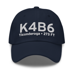 Ticonderoga Municipal Airport (K4B6) ICAO Hat