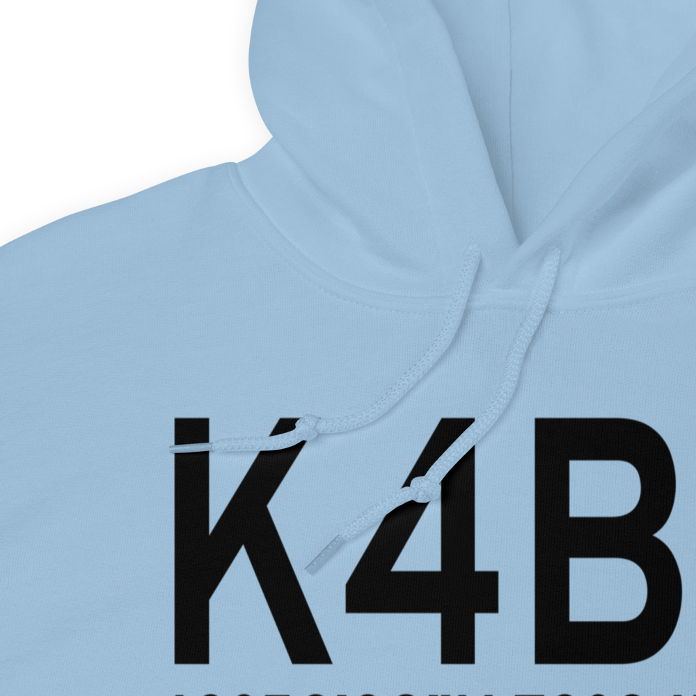 Ticonderoga Municipal Airport (K4B6) ICAO Hoodie Sweatshirt 