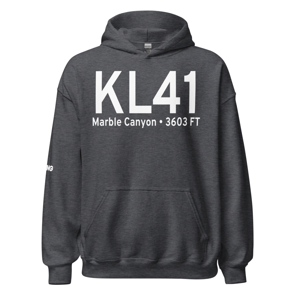 Marble Canyon Airport (KL41) ICAO Hoodie Sweatshirt 