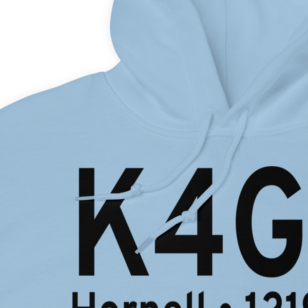 Hornell Municipal Airport (K4G6) ICAO Hoodie Sweatshirt 