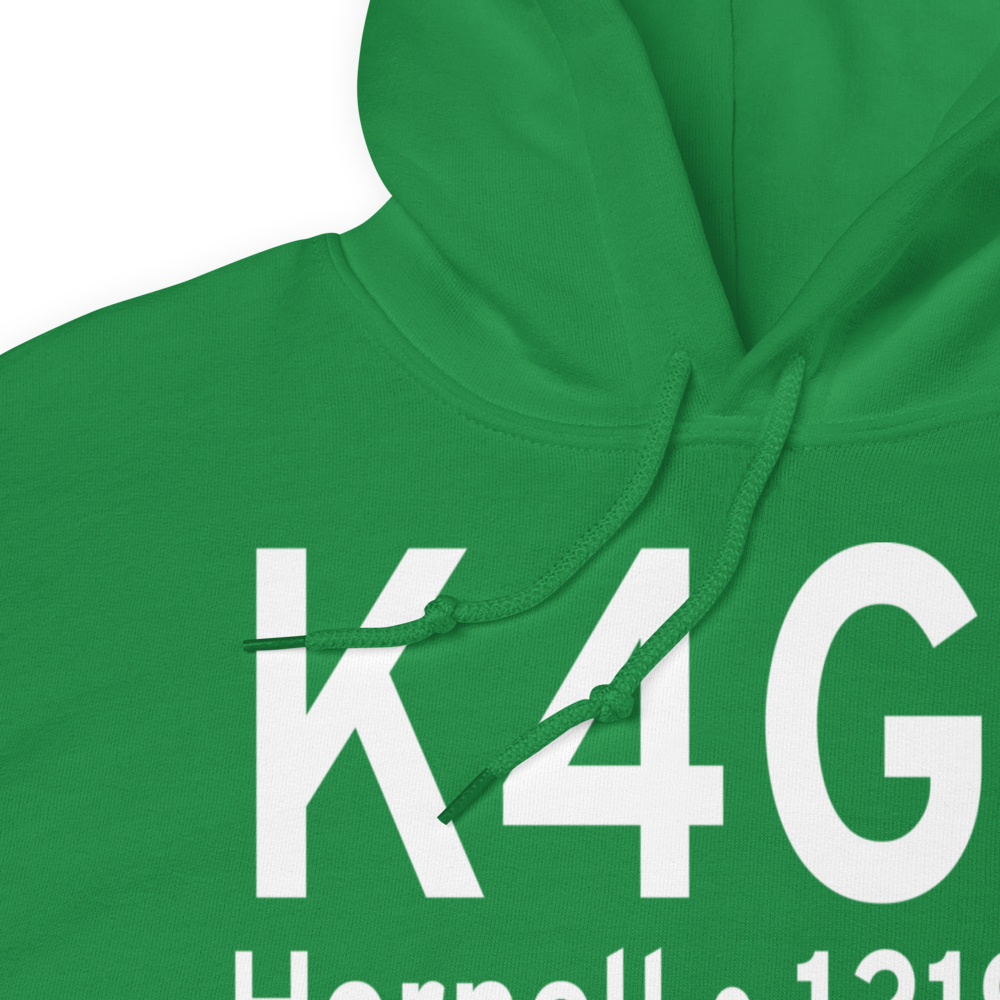 Hornell Municipal Airport (K4G6) ICAO Hoodie Sweatshirt 