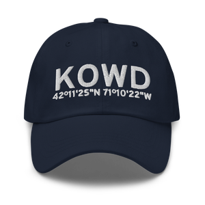 Norwood Memorial Airport (KOWD) ICAO Hat