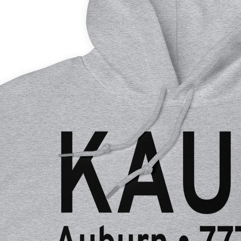 Auburn University Regional Airport (KAUO) ICAO Hoodie Sweatshirt 
