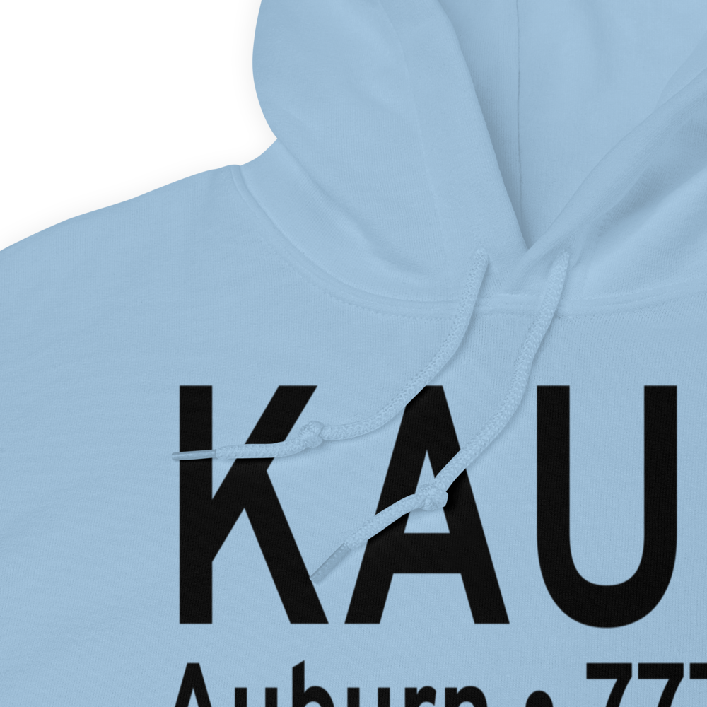Auburn University Regional Airport (KAUO) ICAO Hoodie Sweatshirt 